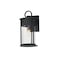 Maxim Lighting Windsor 1-Light Small Outdoor Wall Sconce, Black Patina 30631CDBKP - alternate 1